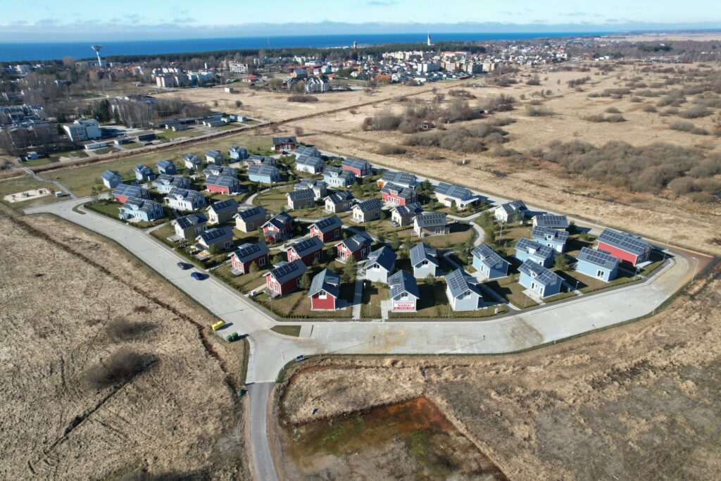 Naujasis pajūris (Lygumos g. 18) - Private house community - construction photos