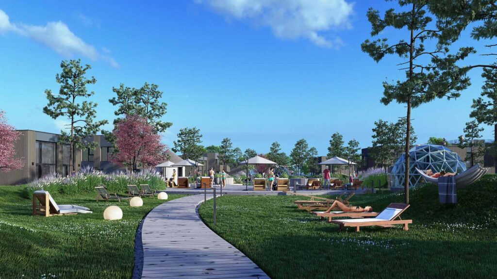 Mano jūra III (Paliepgirių kel. 49) - Row housing - visualization