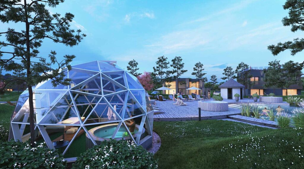 Mano jūra III (Paliepgirių kel. 49) - Row housing - visualization