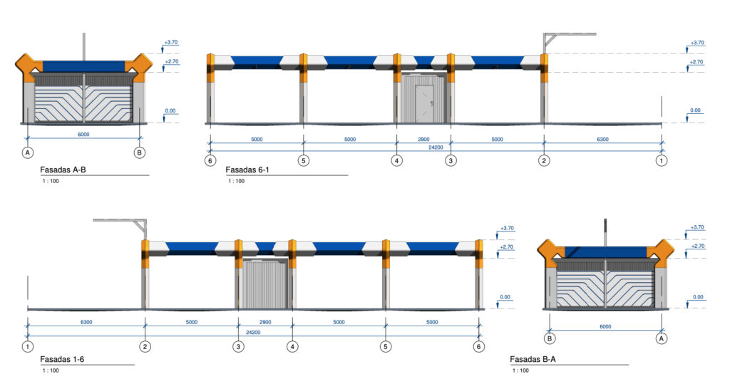 Pavilnės g. 1 (Pavilnės g. 1) - Car wash - visualization
