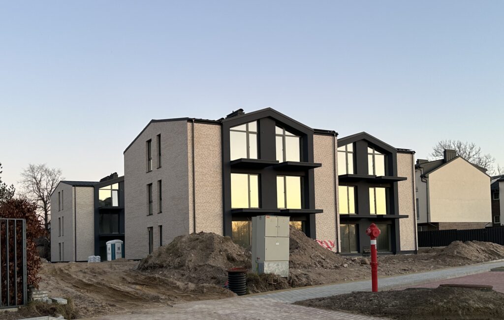 Sermiesčio g. 28 (Sermiesčio g. 28) - Row housing - construction photos