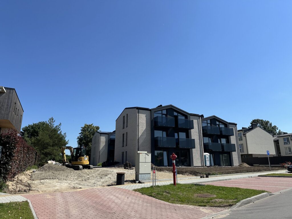 Sermiesčio g. 28 (Sermiesčio g. 28) - Row housing - construction photos