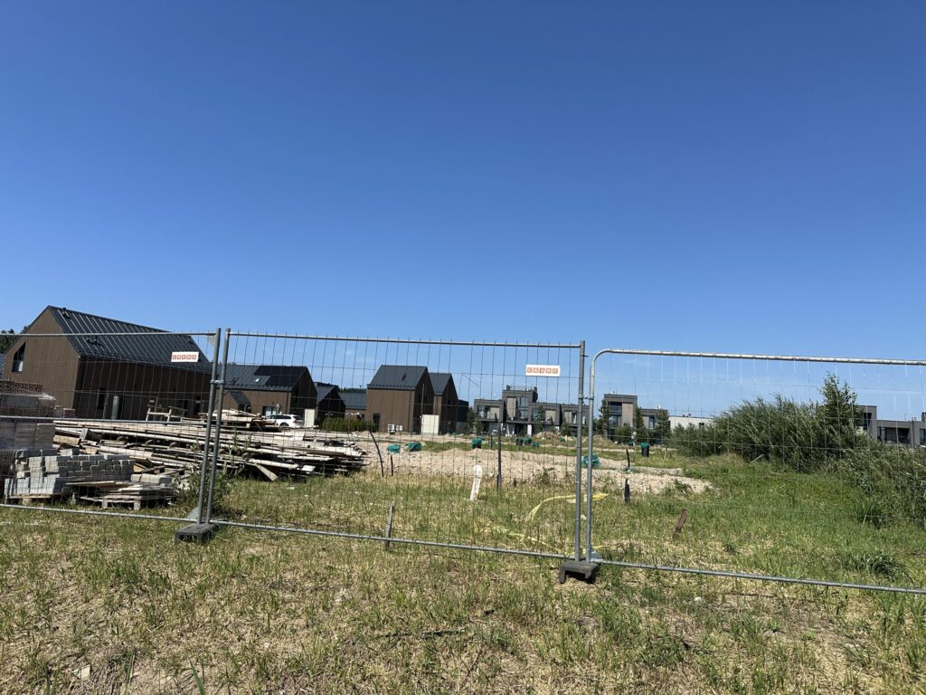 Aido takas II (Aido tak. 17, 19, 23) - Private house community, Row housing - construction photos