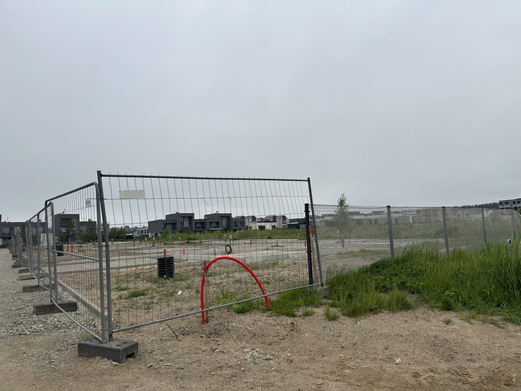 Aido takas II (Aido tak. 17, 19, 23) - Private house community, Row housing - construction photos