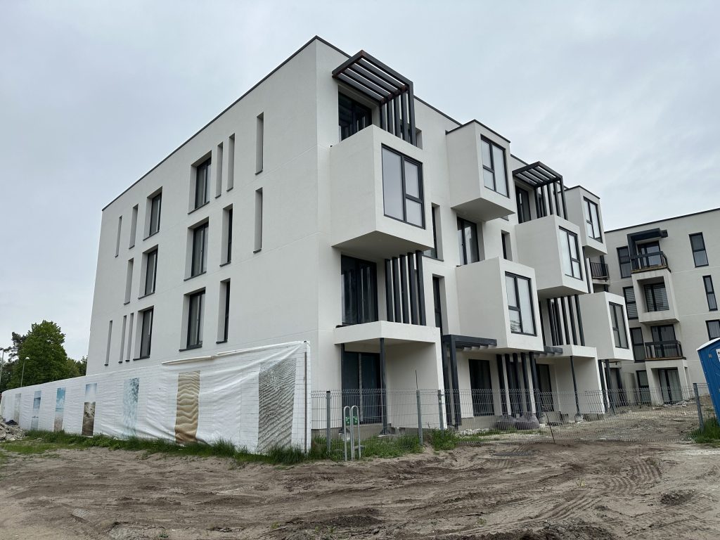 Apartamentai kopose | Namas A (Jūros g. 30B) - Multi apartment - construction photos