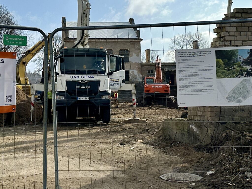 Vilniaus džiazas (K. Vanagėlio g. 11, 18) - Multi apartment - construction photos