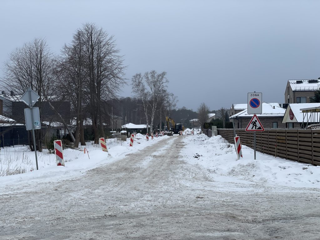 Kunigiškių gatvės rekonstrukcija (Kunigiškių g.) - Tänav - ehituse fotod