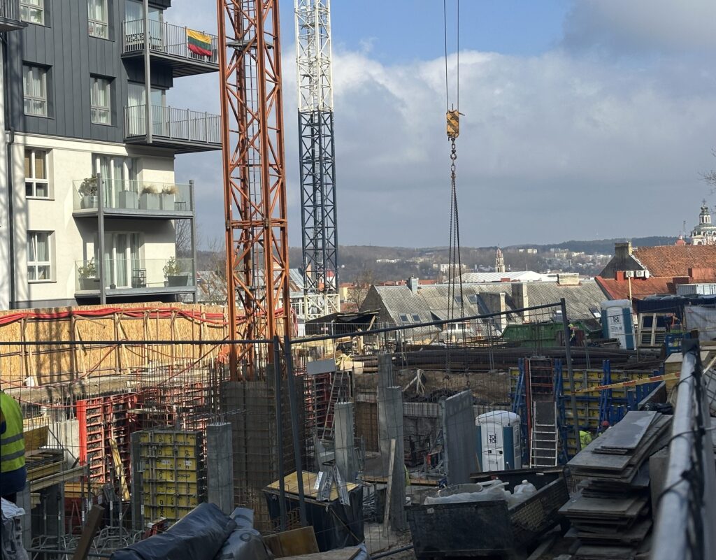 Šaltinių namai | Attico 2 etapas (Aguonų g. 8) - Multi apartment, Other commercial - construction photos