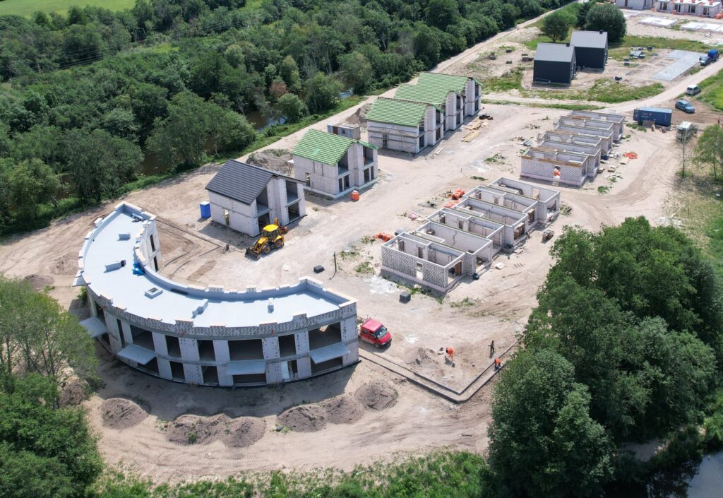 Šventosios g. 29A, 29C, 29D, 29E, 29F, 29G (Šventosios g. 29A, 29C, 29D, 29E, 29F, 29G) - Daugiabutis - statybų nuotraukos