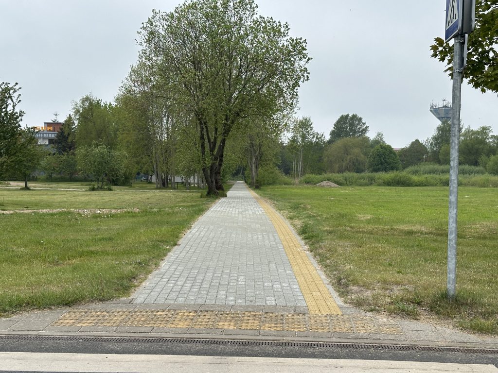 Vilties tako rekonstrukcija (Vilties tak.) - Pedestrian path, Street - construction photos