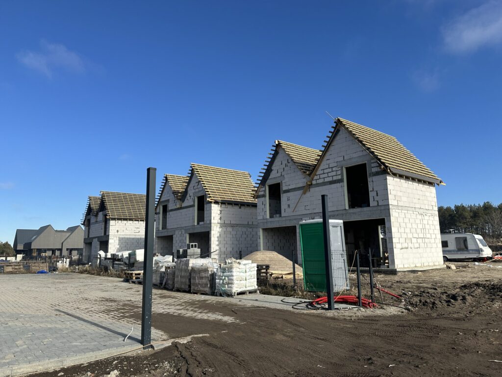 Vaivorykštės g. 62K (Vaivorykštės g. 62K) - Row housing - construction photos