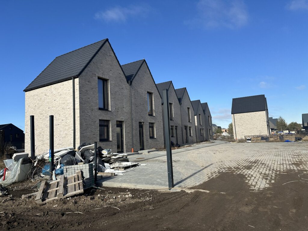 Vaivorykštės g. 62L (Vaivorykštės g. 62L) - Row housing - construction photos