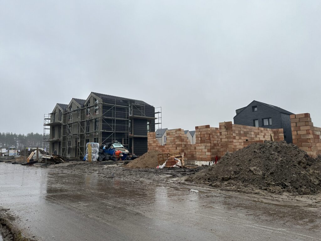 Vaivorykštės g. 64A (Vaivorykštės g. 64A) - Daudzdzīvokļu nams - būvdarbu attēli