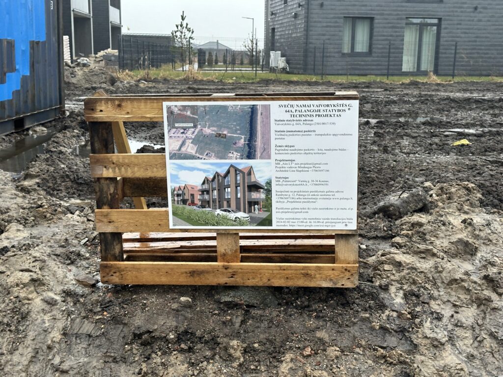 Vaivorykštės g. 64A (Vaivorykštės g. 64A) - Daudzdzīvokļu nams - būvdarbu attēli