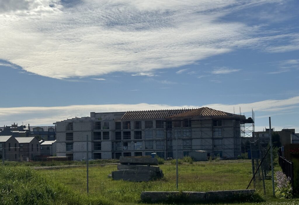 Vakaro alėja (Pavasario g. 6) - Daudzdzīvokļu nams - būvdarbu attēli
