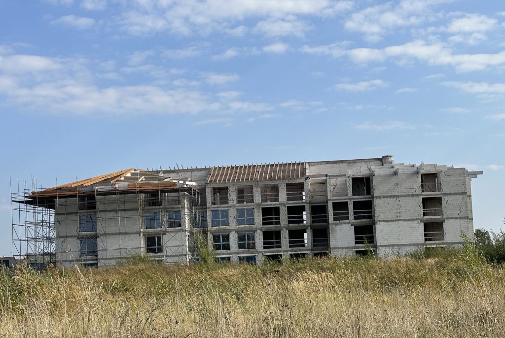 Vakaro alėja (Pavasario g. 6) - Daudzdzīvokļu nams - būvdarbu attēli