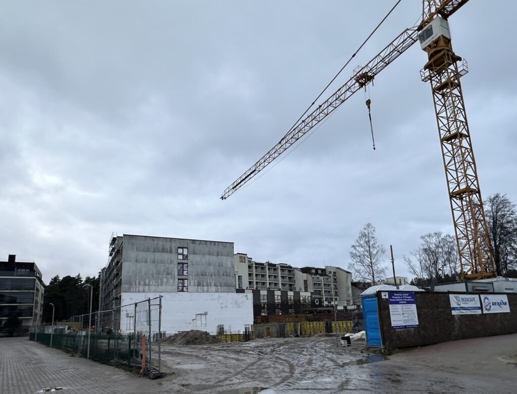 Sanatorija Gradiali (Vanagupės g. 15) - Resort - construction photos