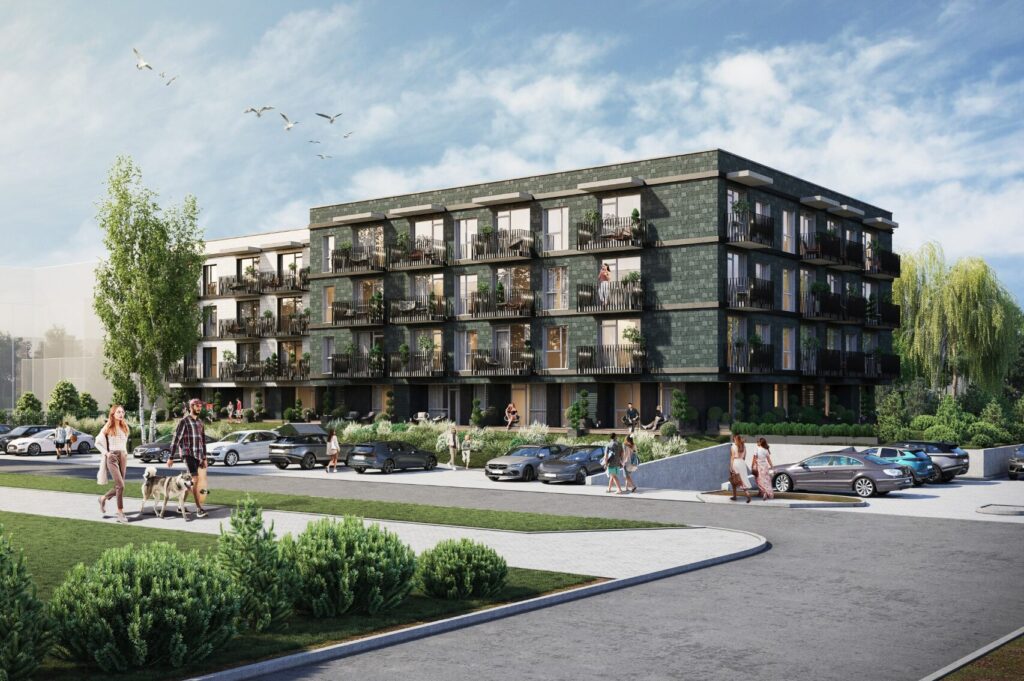 Santjago (Vanagupės g. 22B) - Multi apartment - visualization