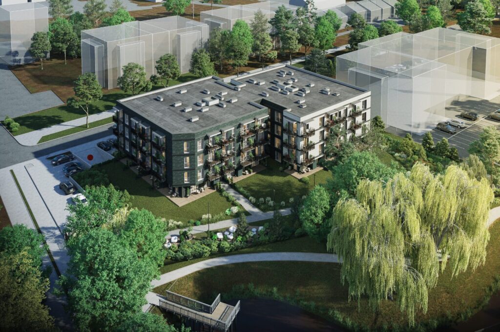 Santjago (Vanagupės g. 22B) - Multi apartment - visualization