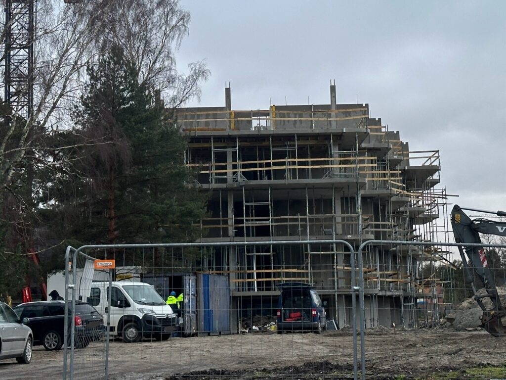 Vanagupės kopa (Vanagupės g. 38A) - Multi apartment - construction photos