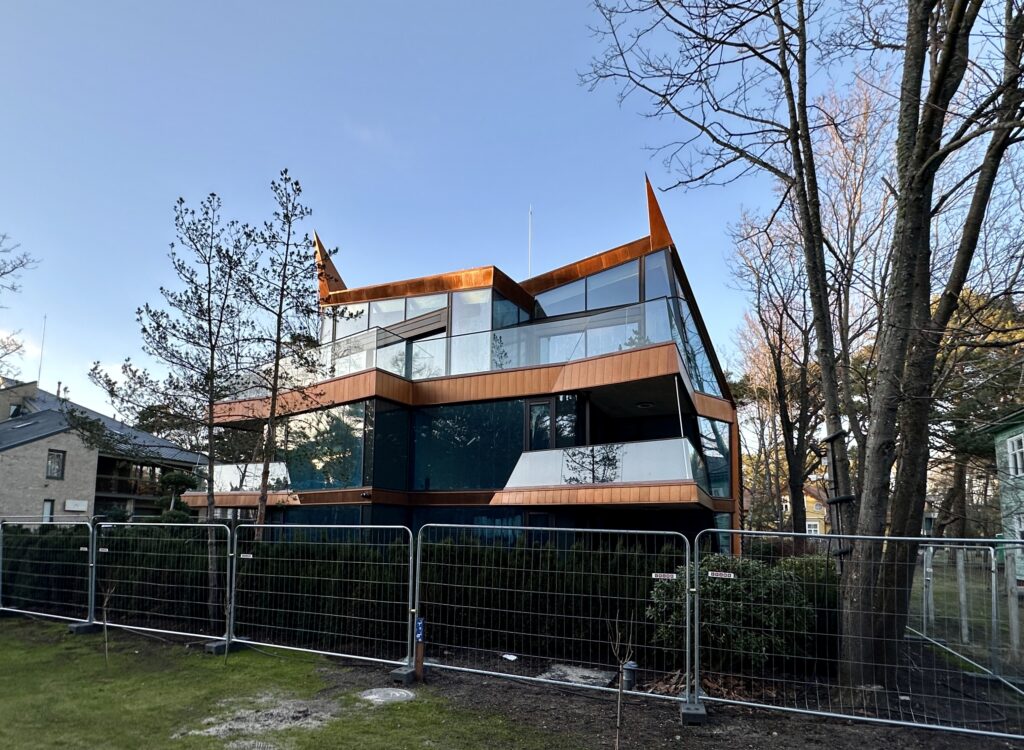 Vila Lūšis ( Kęstučio g. 19B) - Multi apartment - construction photos