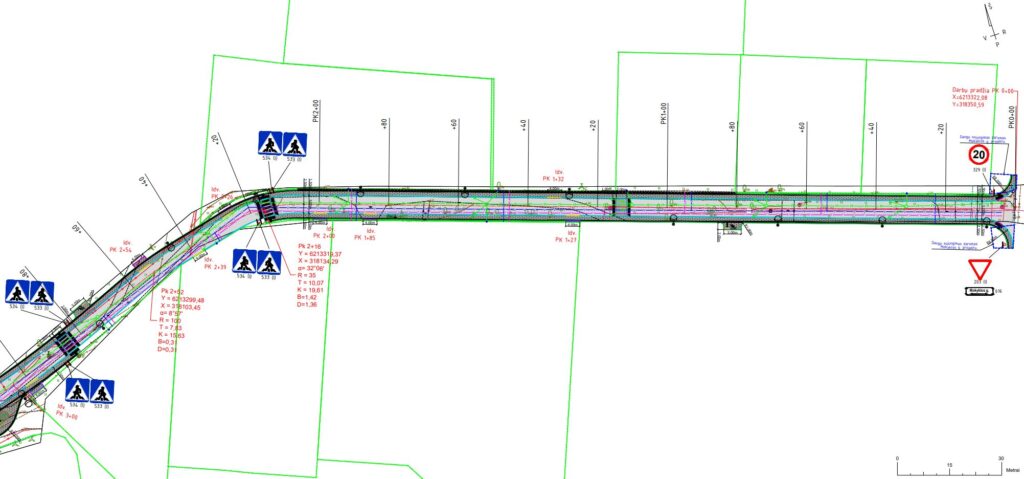 Vilties tako rekonstrukcija (Vilties tak.) - Pedestrian path, Street - visualization