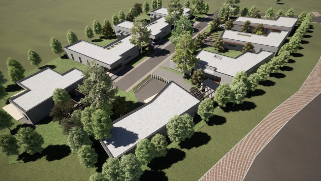 Žiogų g. 14 (Žiogų g. 14) - Private house community - visualization