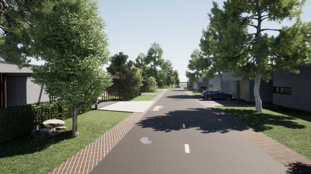 Žiogų g. 14 (Žiogų g. 14) - Private house community - visualization