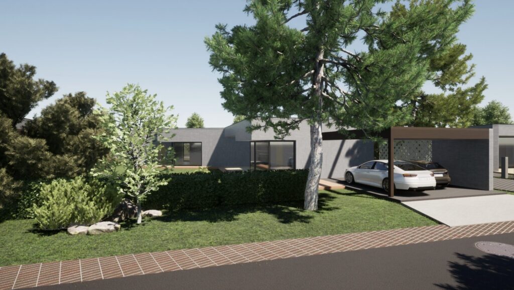 Žiogų g. 14 (Žiogų g. 14) - Private house community - visualization