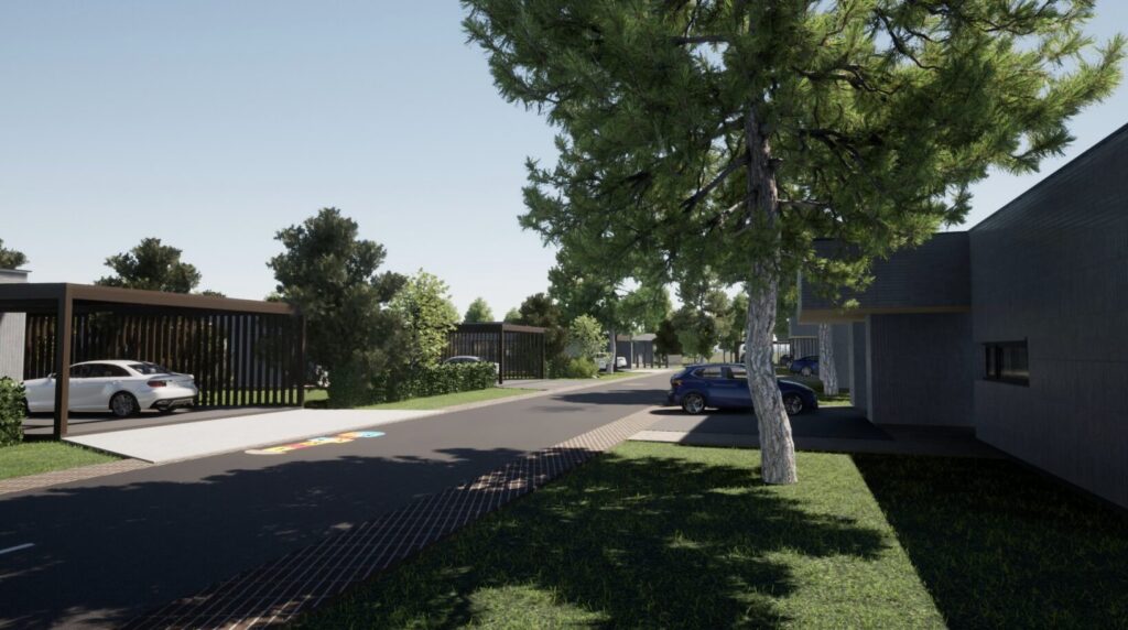 Žiogų g. 14 (Žiogų g. 14) - Private house community - visualization