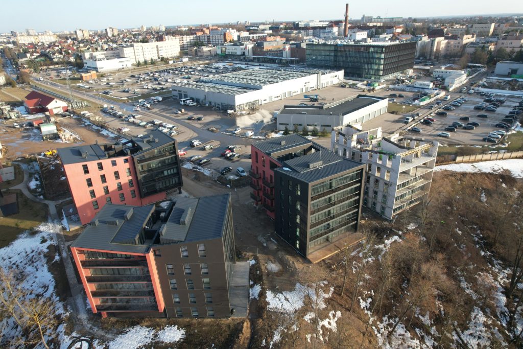 Naujapilis 3 etapas (Barselona) (Žeimenos g. 147) - Multi apartment - construction photos