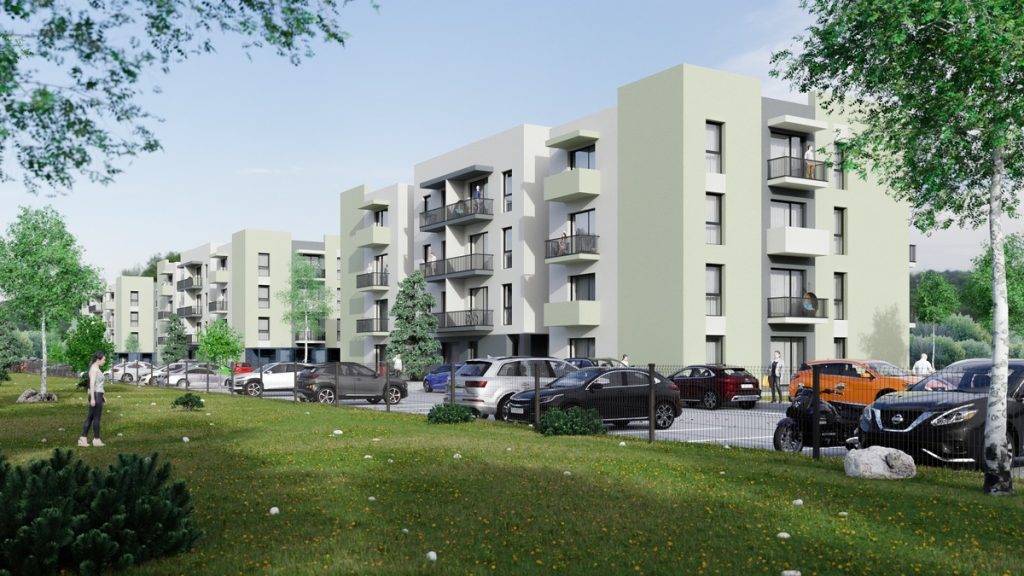 Arimų žiedas 3 etapas (Arimų g. 19) - Daudzdzīvokļu nams - vizualizācija