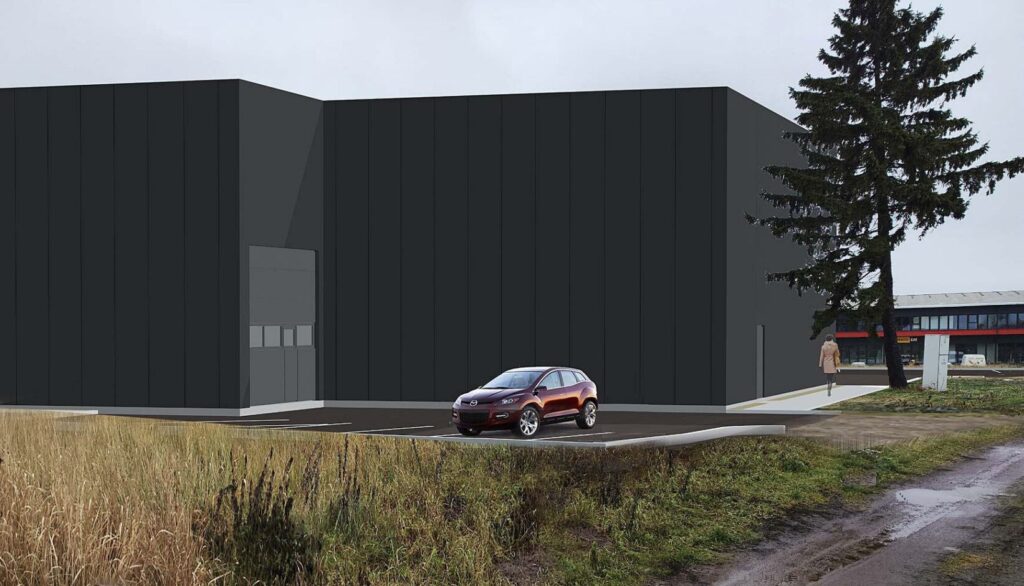 Biruliškių g. 1A (Biruliškių g. 1A) - Non-food store - visualization