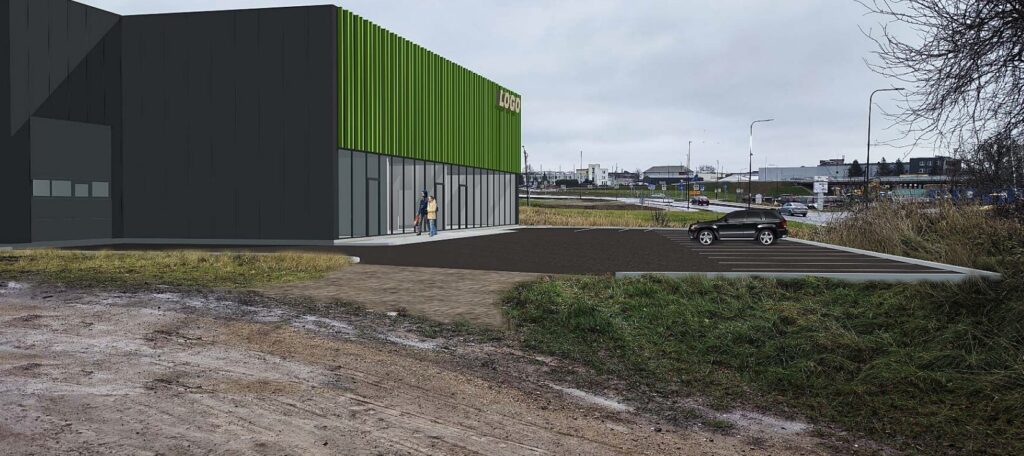 Biruliškių g. 1A (Biruliškių g. 1A) - Non-food store - visualization