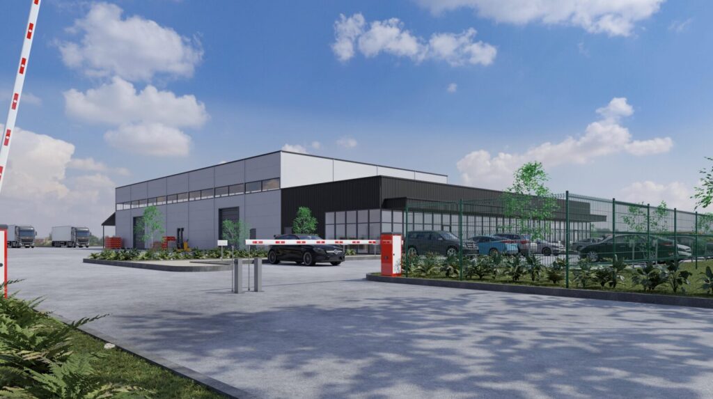 Gamybos g. 10 (Gamybos g. 10) - Warehouse / Distribution center - visualization