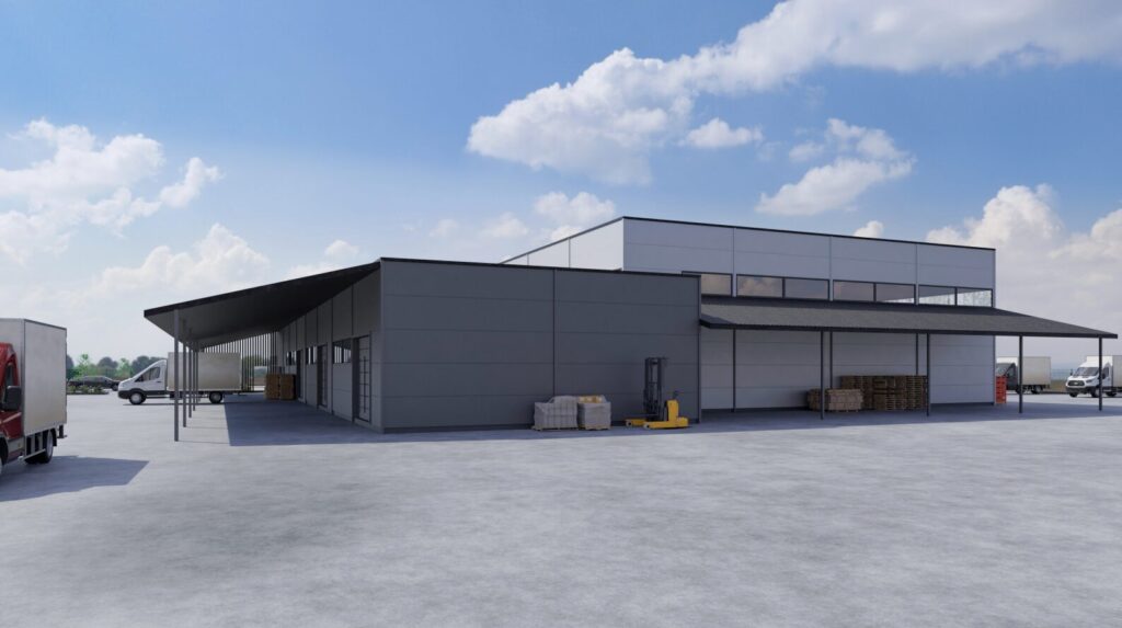 Gamybos g. 10 (Gamybos g. 10) - Warehouse / Distribution center - visualization