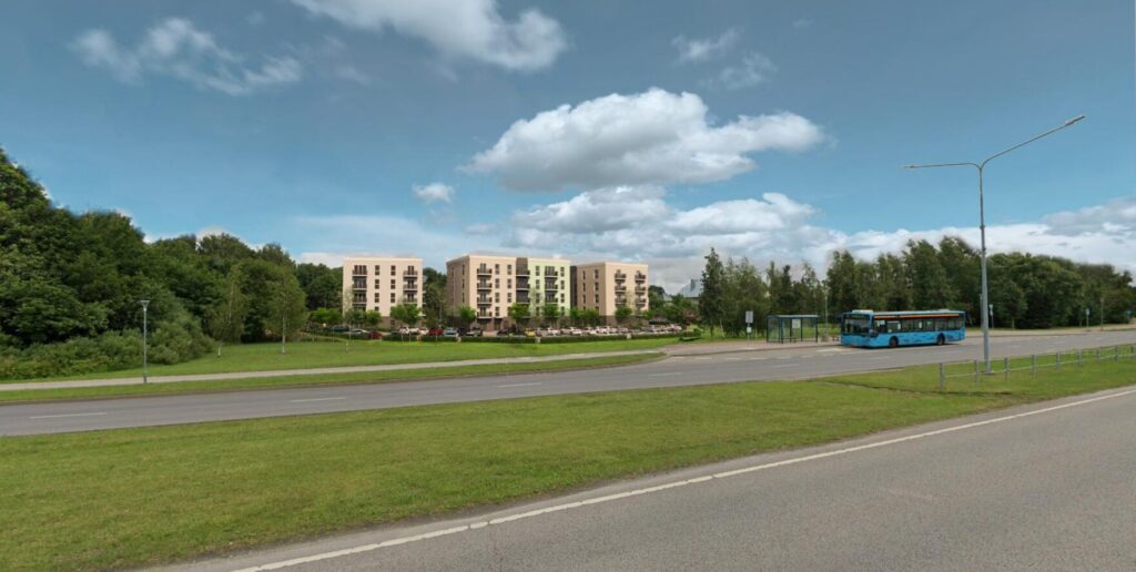 Kretingos g. 130 (Kretingos g. 130) - Daugiabutis - vizualizacija