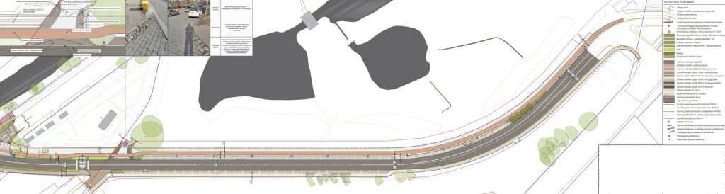 Maironio g. rekonstrukcija (Maironio g.) - Jalgrattatee, Tänav - visuaalne