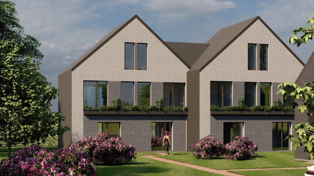 Rasos g. 9, Sėlių g. 2 (Rasos g. 9, Sėlių g. 2) - Row housing - visualization