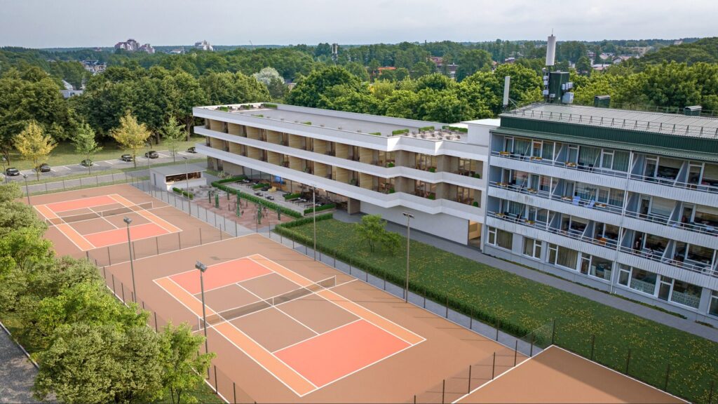 Reabilitacijos ir poilsio centras "Pušynas" (Žvejų g. 1) - Sveikatos centras, Poilsio kompleksas - vizualizacija