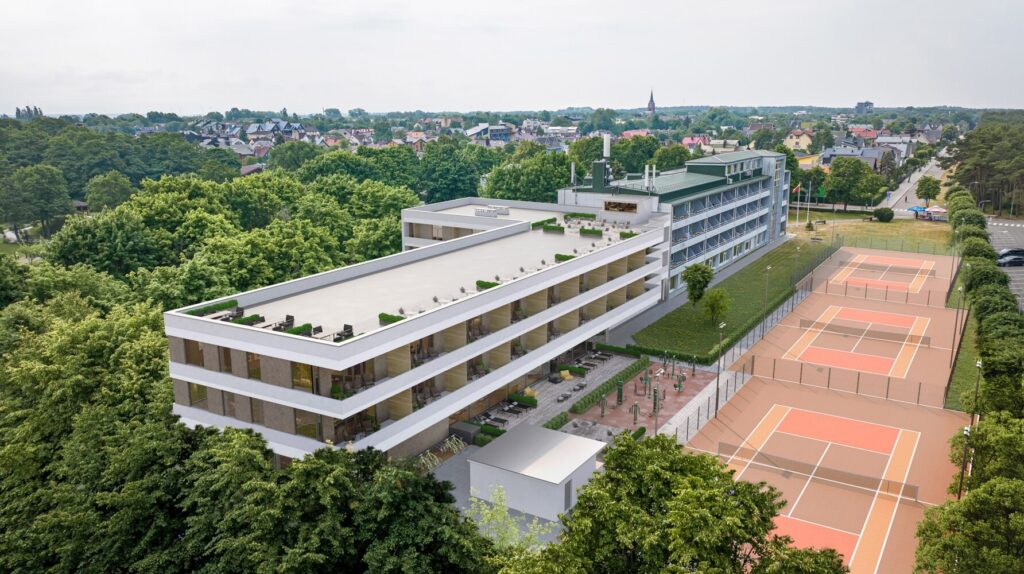 Reabilitacijos ir poilsio centras "Pušynas" (Žvejų g. 1) - Sveikatos centras, Poilsio kompleksas - vizualizacija