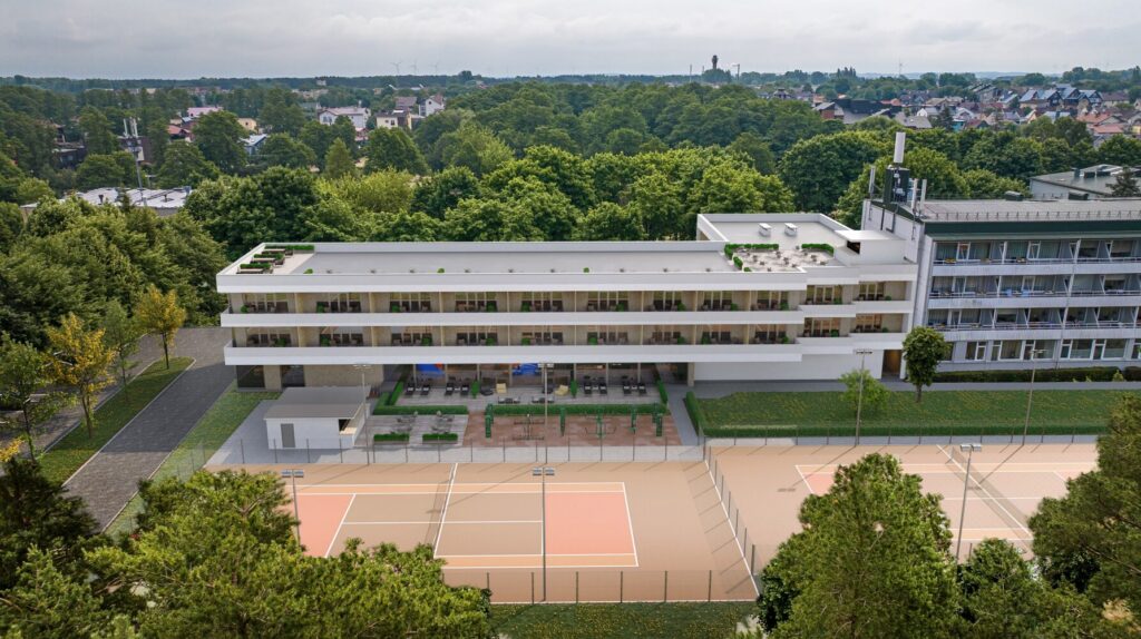 Reabilitacijos ir poilsio centras "Pušynas" (Žvejų g. 1) - Sveikatos centras, Poilsio kompleksas - vizualizacija