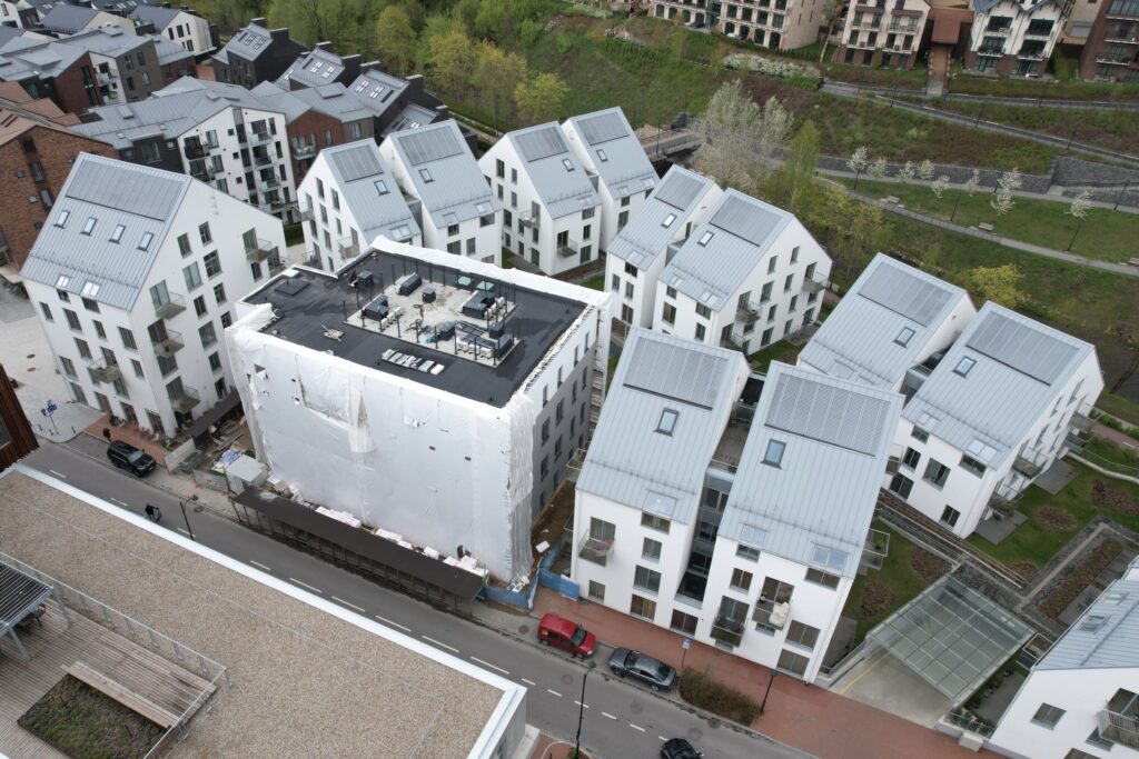 PAUPYS 11 etapas (Aukštaičių g. 14) - Daugiabutis - statybų nuotraukos