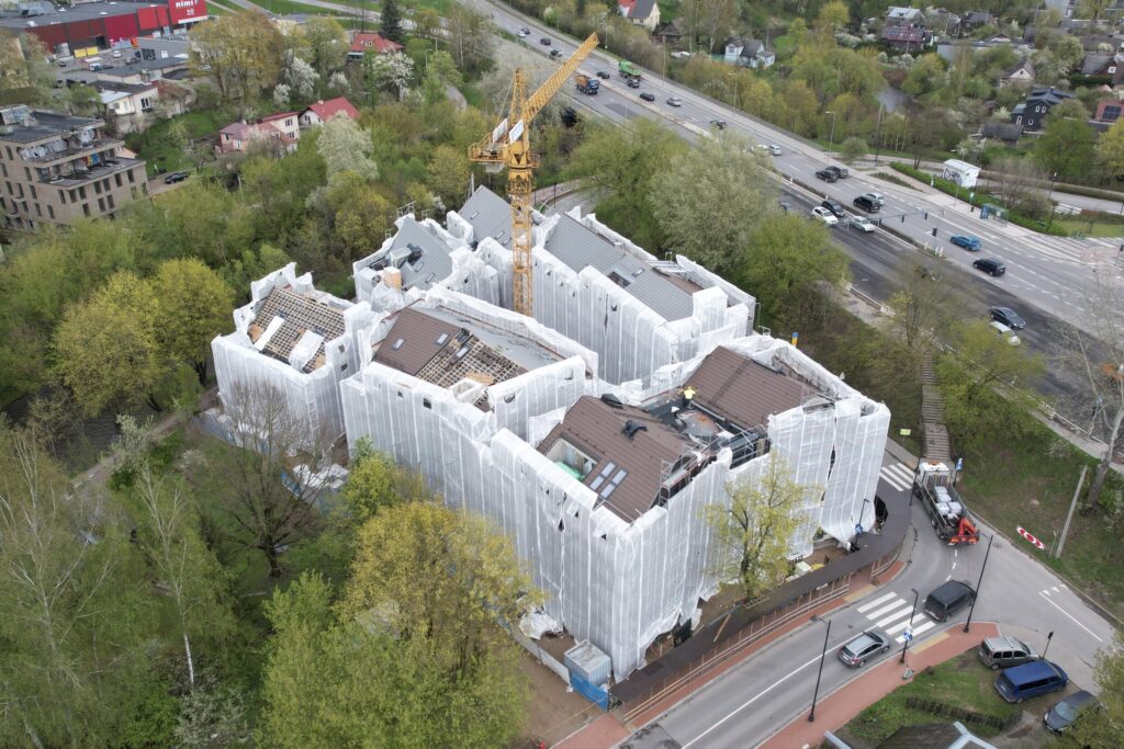 PAUPYS 10 etapas (Aukštaičių g. 31) - Multi apartment - construction photos