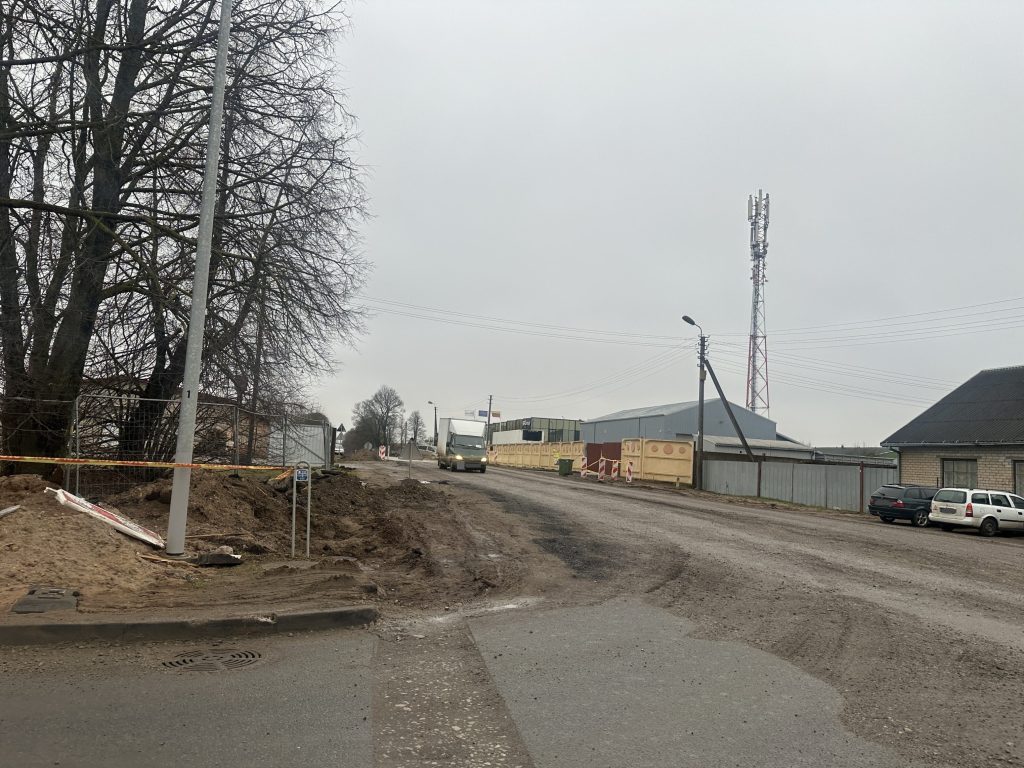 Gamybos ir S. Žukausko gatvių žiedinė sankryža (Gamybos g., S. Žukausko g.) - Road - construction photos
