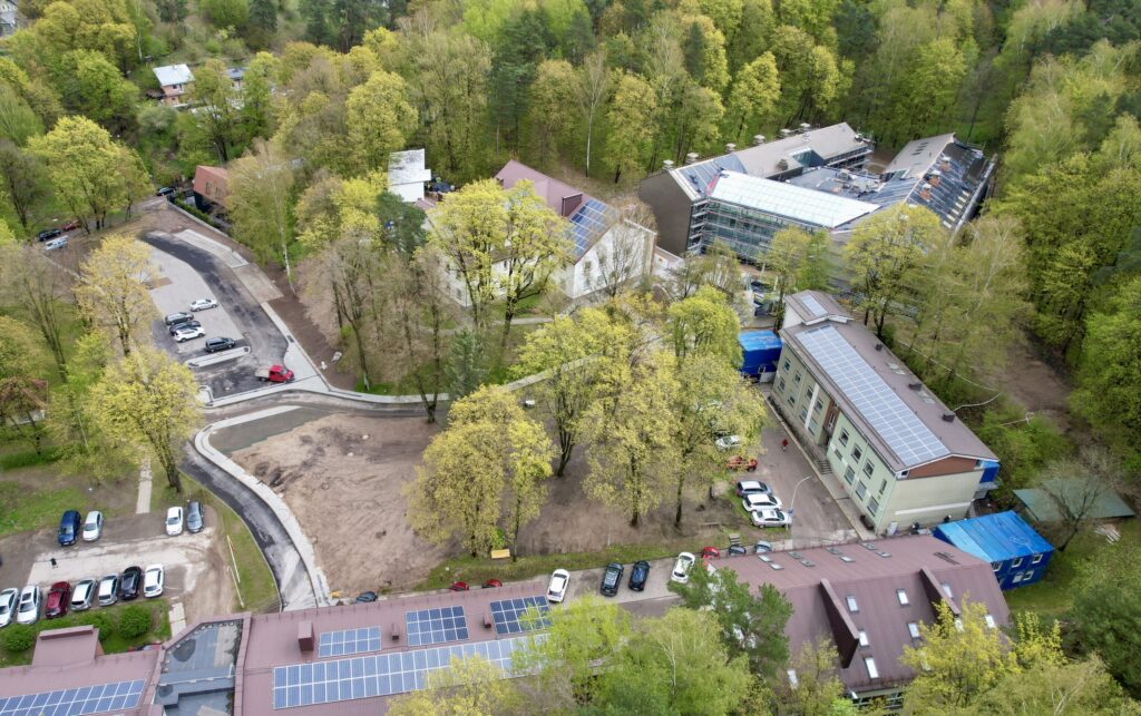 Gerontopsichiatrijos, Ūmios psichiatrijos ir Psichosocialinės reabilitacijos ligoninė (Vasaros g. 5) - Specializētās aprūpes iestāde - būvdarbu attēli