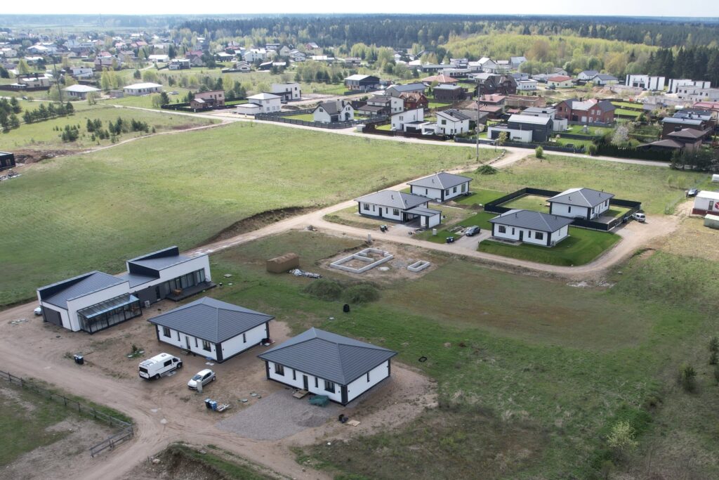 Liepų valdos (Liepų al.) - Land plots - construction photos
