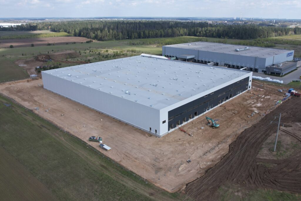 SIRIN PARK DOBROVOLĖ 1 etapas (Metelių g. 10) - Warehouse / Distribution center - construction photos