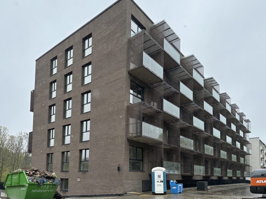 Vileišio 27 (P. Vileišio g. 27A) - Multi apartment - construction photos