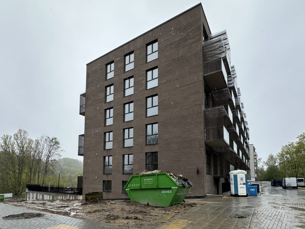 Vileišio 27 (P. Vileišio g. 27A) - Multi apartment - construction photos